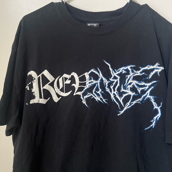Revenge Cursed Black Tee size XL - Picture 4 of 5